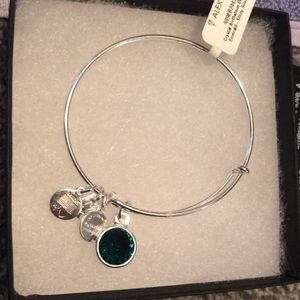 Emerald Alex and Ani Bracelet